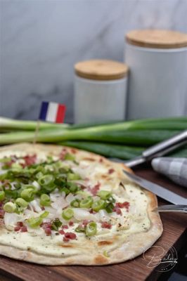  Tarte Flambée: Zesty Alsatian Goodness Meets Crispy Crust Perfection!